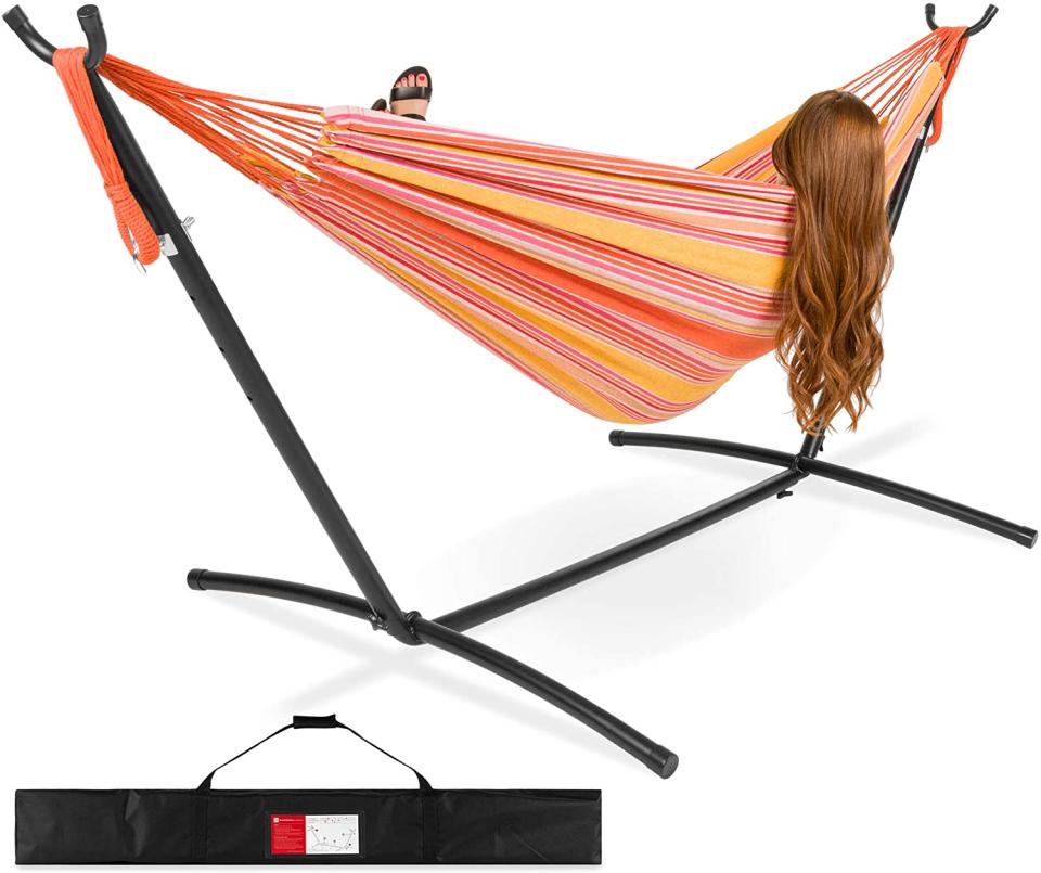 Hammock with portable stand