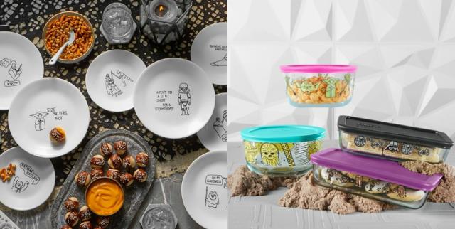 Celebrate Star Wars Day With These New Limited-Edition Character Plates and  Storage Containers