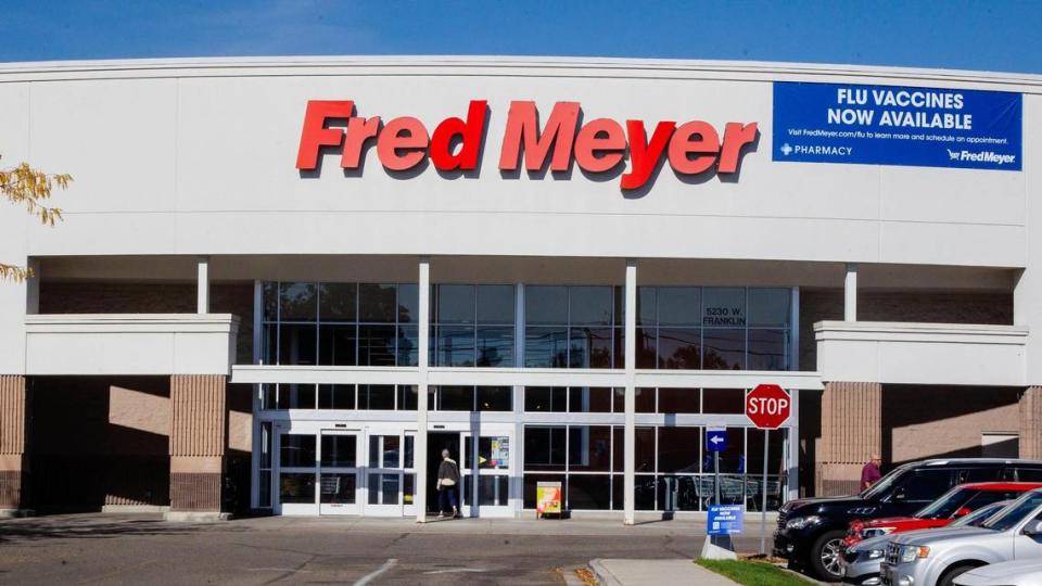 A Fred Meyer grocery store at 5230 W. Franklin St. in Boise.