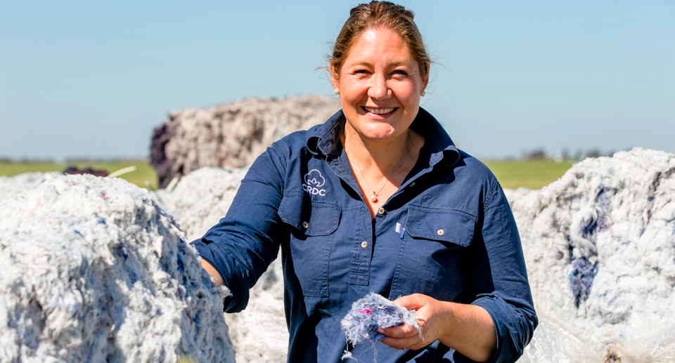 Meredith Conaty, with Cotton Research and Development Corporation. 