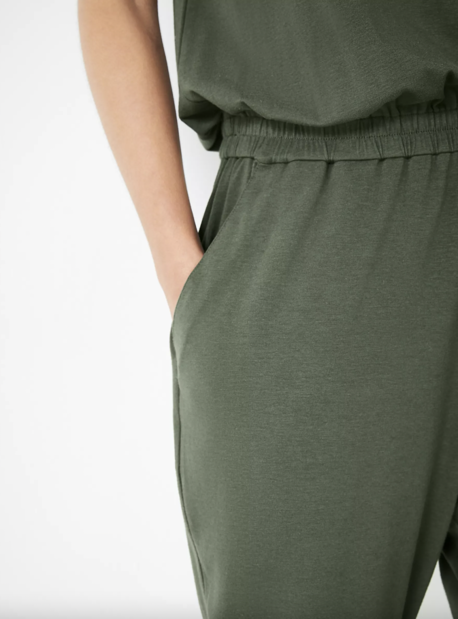 The elasticated waistline adds shape to the loose-fitting style. (John Lewis)