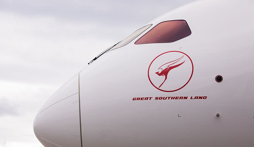 The Qantas Dreamliner will fly between Melbourne and Los Angeles six times a week.