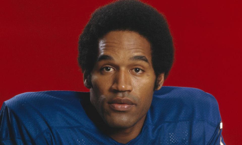 <span>OJ Simpson during his time with the <a class="link " href="https://sports.yahoo.com/nfl/teams/buffalo/" data-i13n="sec:content-canvas;subsec:anchor_text;elm:context_link" data-ylk="slk:Buffalo Bills;sec:content-canvas;subsec:anchor_text;elm:context_link;itc:0">Buffalo Bills</a>. </span><span>Photograph: Focus On Sport/Getty Images</span>