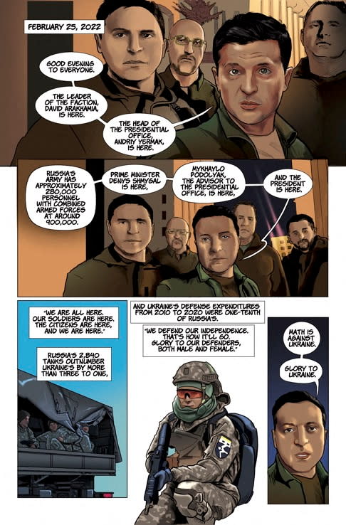 Zelenskiy comic book page