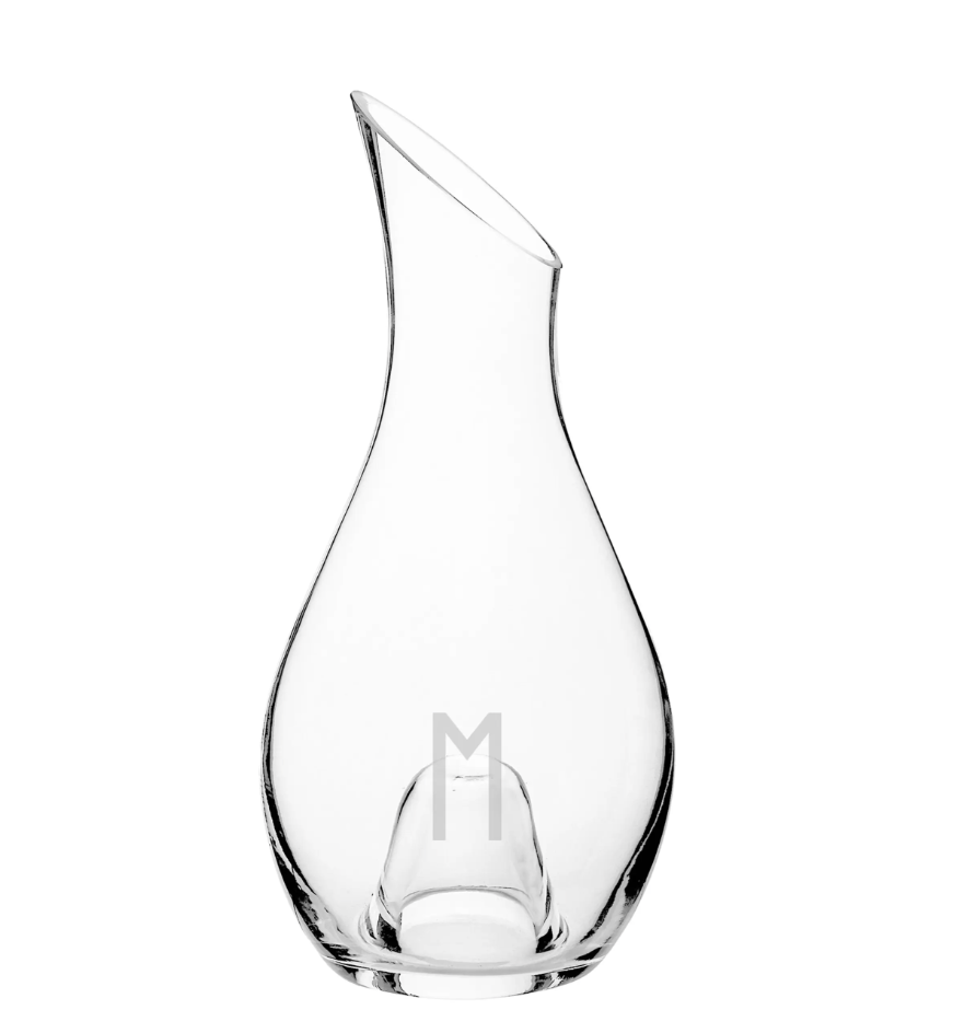 15) Monogram Aerating Wine Decanter