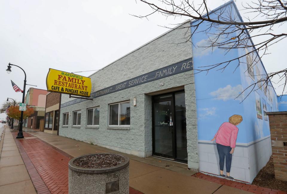 The now-closed Marshfield Family Restaurant is seen on Nov. 8 at 443 S. Central Ave. in Marshfield. Skender Ademi purchased the restaurant in 1996 and changed the name to Marshfield Family Restaurant. It operated for many years with several owners before closing in August 2020.