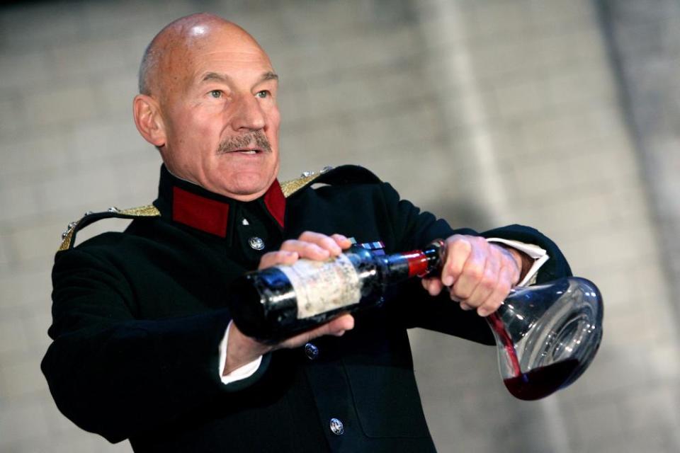 Patrick Stewart as Macbeth in Rupert Goold’s 2007 production in the West End.