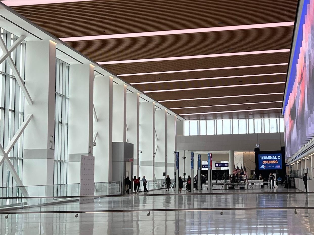 Delta Air Lines' new Terminal C at LaGuardia Airport.