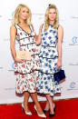 <p>Statt sich voneinander abzuheben, nähern sich Fashionistas einander immer mehr an, um dann maximal aufzufallen. Das ist auch Paris Hilton und Schwester Nicky Hilton Rothschild im Blümchen-Partnerlook bestens gelungen. (Bild: Rex Features) </p>