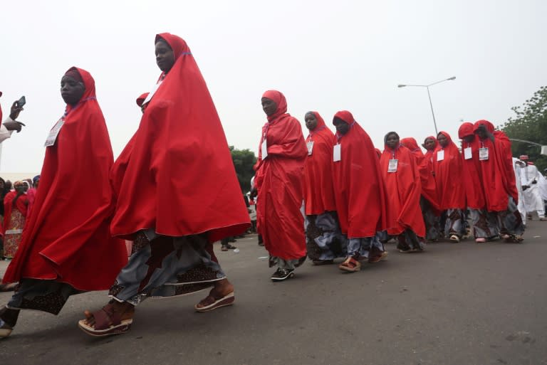 Mass weddings are common in mostly Muslim northern Nigeria (Kola Sulaimon)