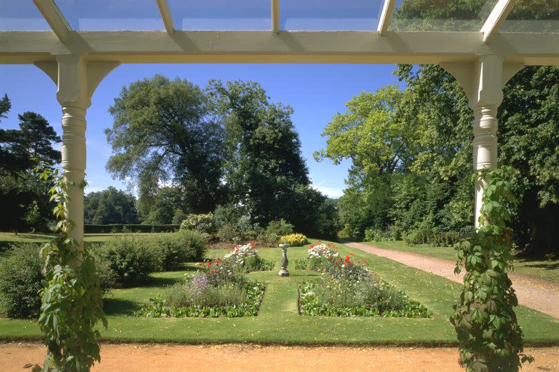 The absolutely beautiful garden at Down House - this is a stock photo from some time ago