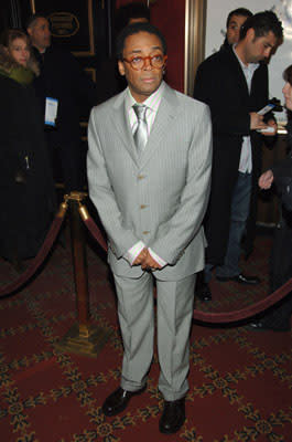 Spike Lee at the NY premiere of Universal Pictures' Inside Man