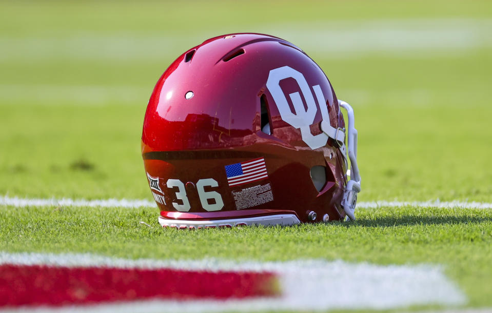 Oklahoma Football Helmet