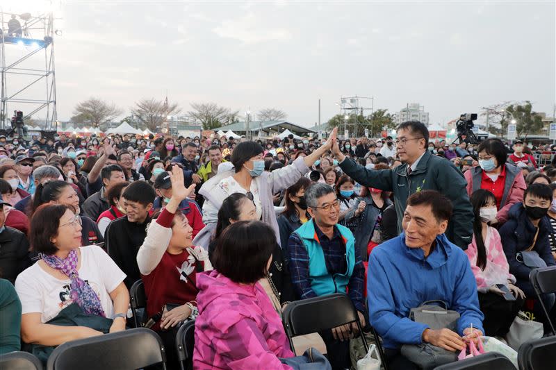 現場吸引許多台南市民到場觀賞。（圖／台南市府提供）