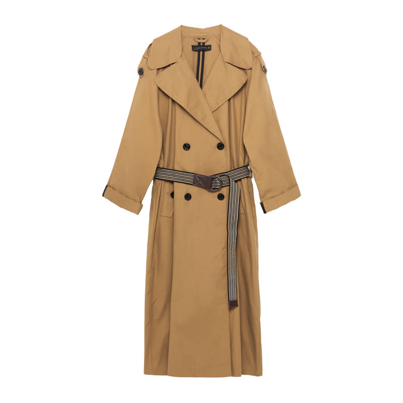 <a rel="nofollow noopener" href="http://www.zara.com/us/en/woman/outerwear/view-all/long-trench-coat-c733882p3956015.html" target="_blank" data-ylk="slk:Long Trench Coat, Zara, $169;elm:context_link;itc:0;sec:content-canvas" class="link ">Long Trench Coat, Zara, $169</a><ul> <strong>Related Articles</strong> <li><a rel="nofollow noopener" href="http://thezoereport.com/fashion/style-tips/box-of-style-ways-to-wear-cape-trend/?utm_source=yahoo&utm_medium=syndication" target="_blank" data-ylk="slk:The Key Styling Piece Your Wardrobe Needs;elm:context_link;itc:0;sec:content-canvas" class="link ">The Key Styling Piece Your Wardrobe Needs</a></li><li><a rel="nofollow noopener" href="http://thezoereport.com/living/wellness/men-try-birth-control-experience-normal-side-effects-quit/?utm_source=yahoo&utm_medium=syndication" target="_blank" data-ylk="slk:Men Try Birth Control, Experience Normal Side Effects And Quit;elm:context_link;itc:0;sec:content-canvas" class="link ">Men Try Birth Control, Experience Normal Side Effects And Quit</a></li><li><a rel="nofollow noopener" href="http://thezoereport.com/fashion/style-tips/team-zoe-fashion-girl-halloween-costumes/?utm_source=yahoo&utm_medium=syndication" target="_blank" data-ylk="slk:See Team Zoe's Awesome Halloween Costumes;elm:context_link;itc:0;sec:content-canvas" class="link ">See Team Zoe's Awesome Halloween Costumes</a></li></ul>