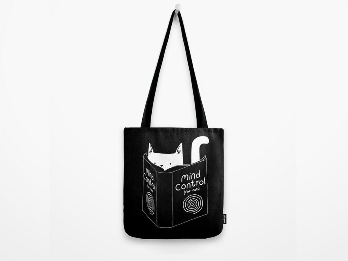 cat tote bag