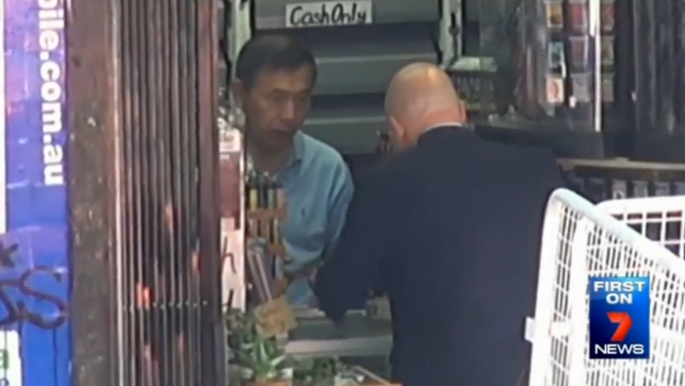 Inside a Chinatown tobacconist we found them. Photo: 7 News