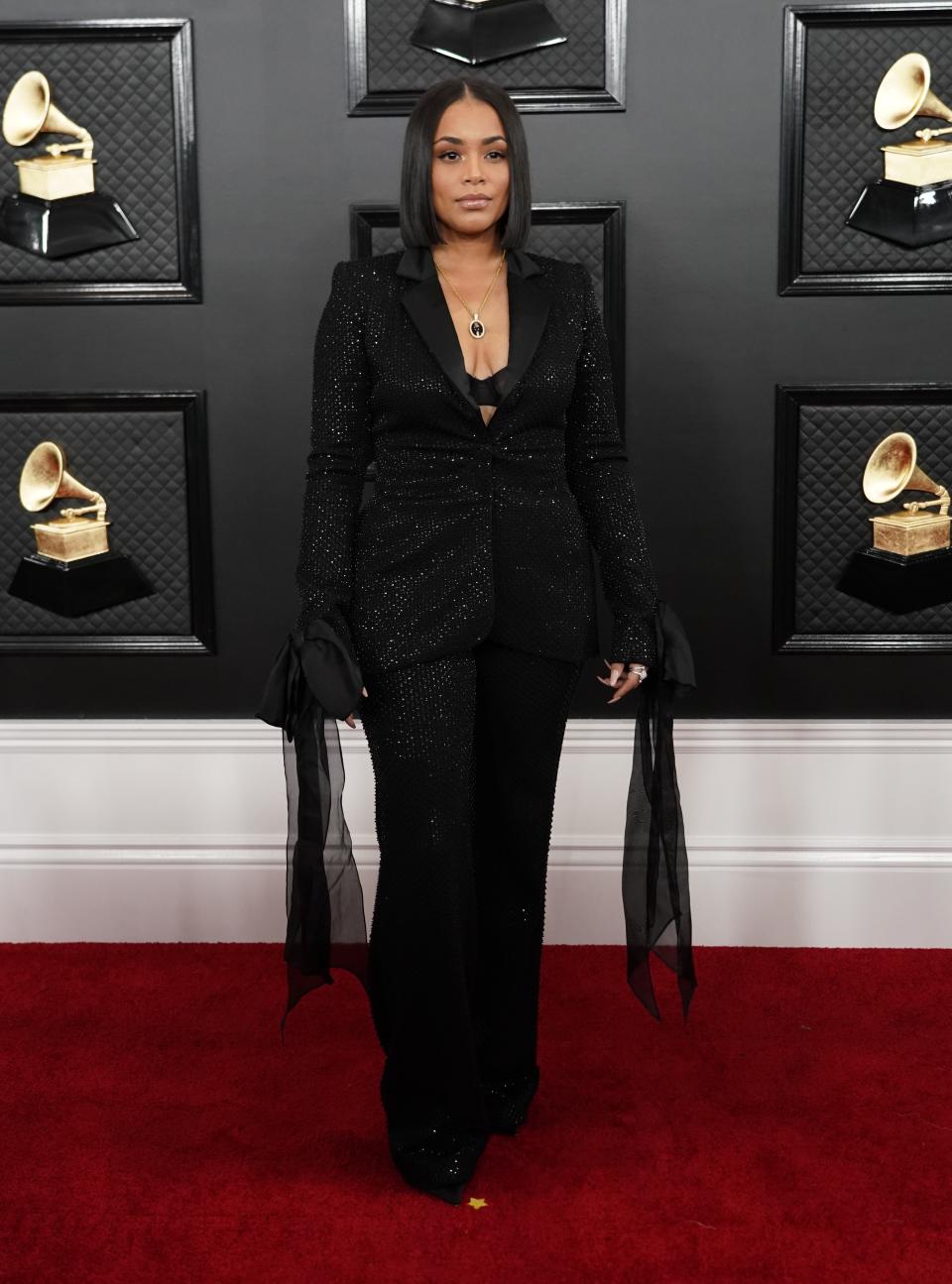 62nd Grammy Awards – Arrivals – Los Angeles, California, U.S., January 26, 2020 –  Lauren London. REUTERS/Mike Blake