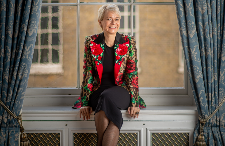 Harriet Green at King's College London. Photo: David Tett