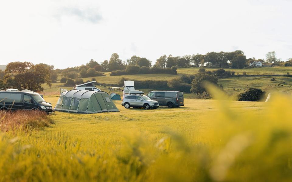 James Warner-Smith Hipcamp Campsite