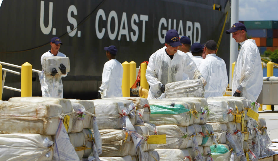 US Coast Guard Drug Catch