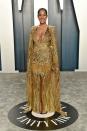 <p>Tracee Ellis Ross at the Vanity Fair Oscars afterparty.</p>