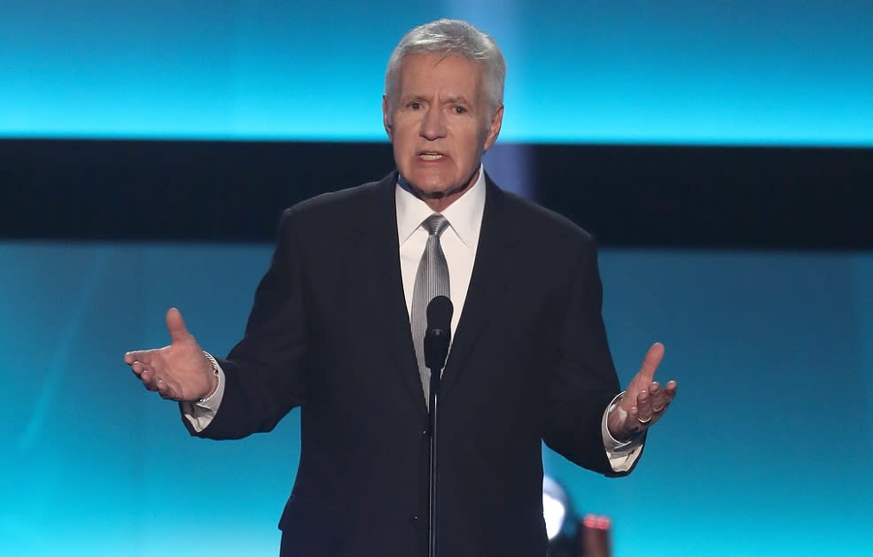 Alex Trebek rapping on last night’s “Jeopardy” is our everything