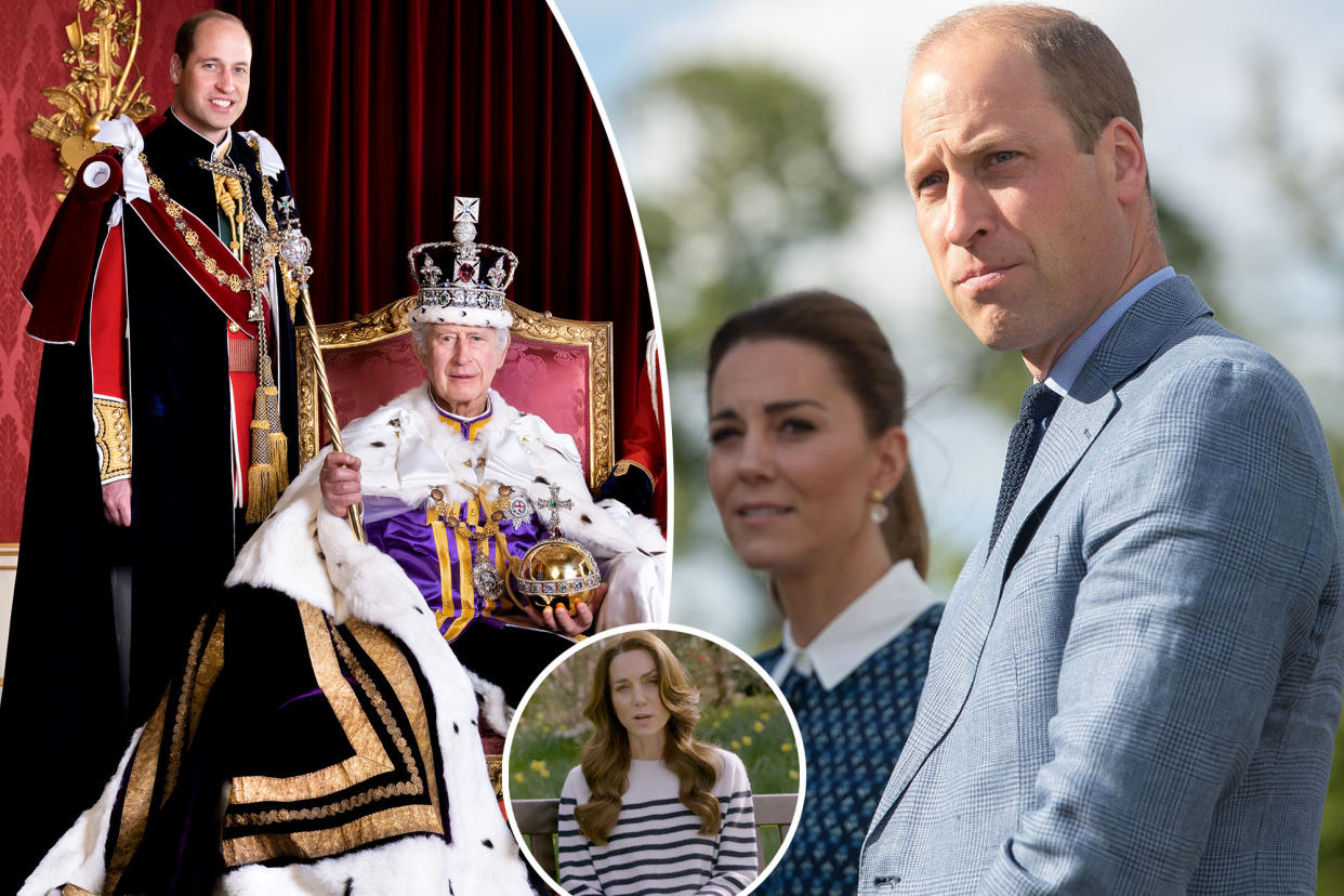 Kate Middleton and Prince William feel 'intense anxiety' over idea of taking throne: expert