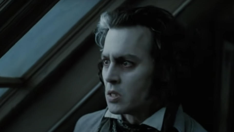 Johnny Depp in Sweeney Todd: The Demon Barber of Fleet Street