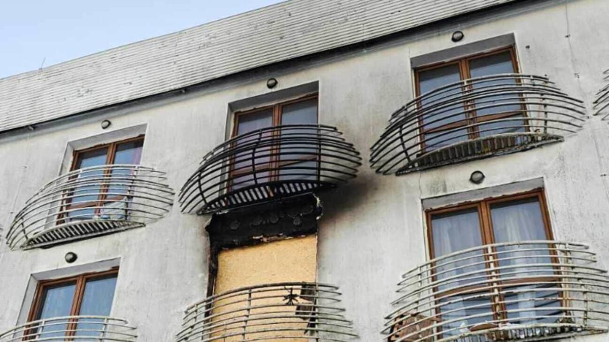 Ujawniono przyczynę pożaru w hotelu, w którym przebywali uchodźcy z Ukrainy w Polsce