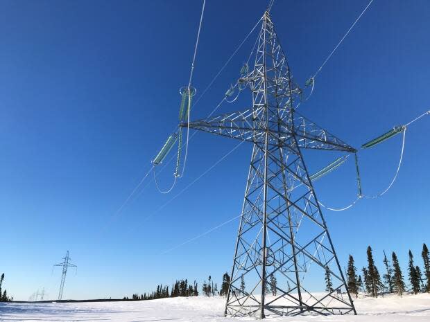 The Labrador-Island Link comprises roughly 3,200 steel transmission towers like the one pictured here. It crosses some 400 kilometres of terrain in Labrador, includes a 30-kilometre link beneath the Strait of Belle Isle, and another 700 kilometres in Newfoundland. Up to last fall, some $3.6 billion had been spent building the energy corridor.