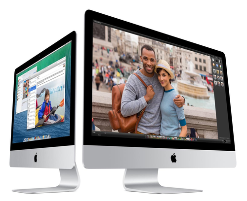 iMac displays