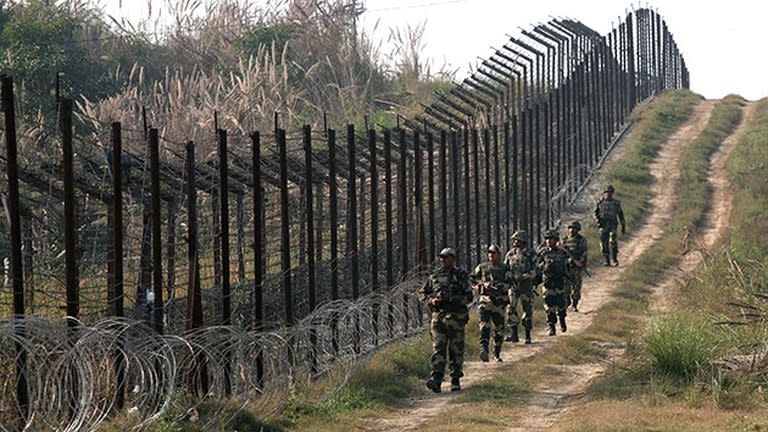 La frontera de la región de Cachemira entre India y Pakistán