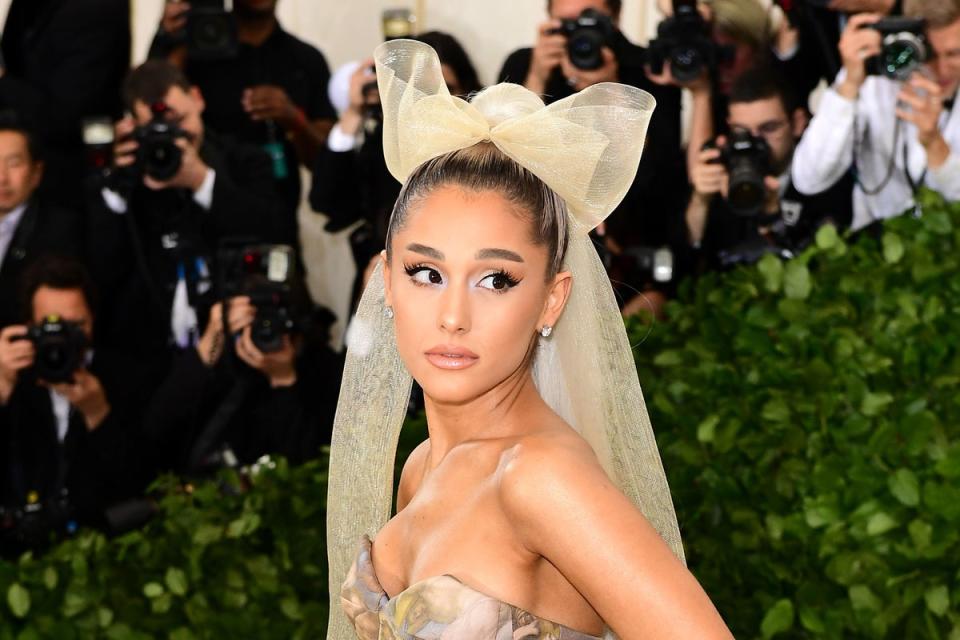 Ariana Grande finalised her divorce from Dalton Gomez earlier this month (PA Archive)