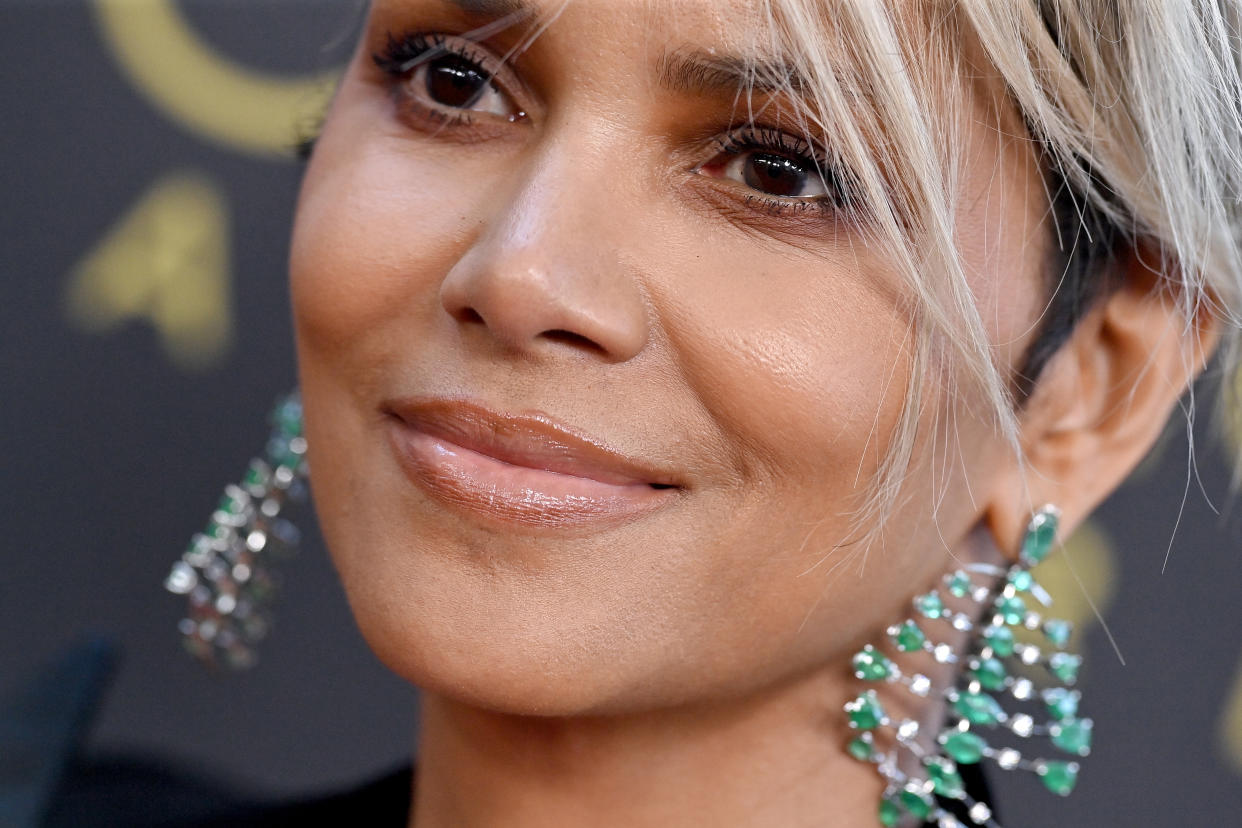 Halle Berry took to social media to show her new zigzagged razor haircut. (Photo: Axelle/Bauer-Griffin/FilmMagic)