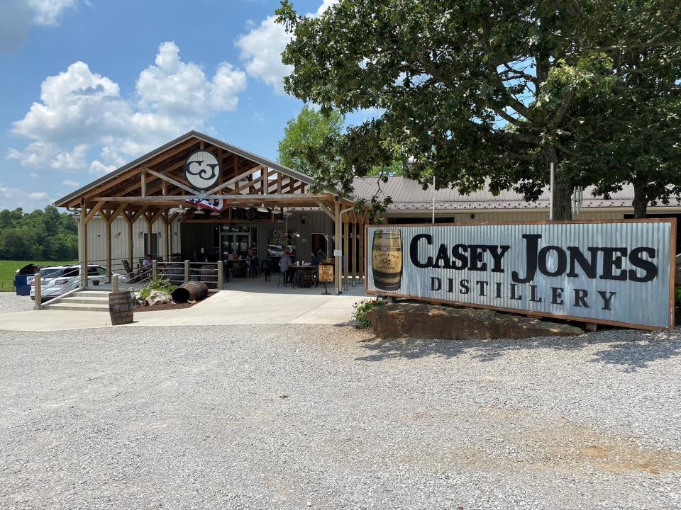 The Casey Jones Distillery in Hopkinsville is in the Western region of the Kentucky Bourbon Trail Craft Tour. The distillery specializes in moonshine but does make a small amount of bourbon.