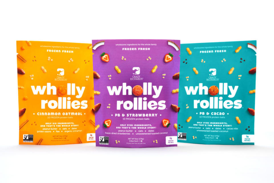 Crazy Richard’s Pb & Strawberry Wholly Rollies