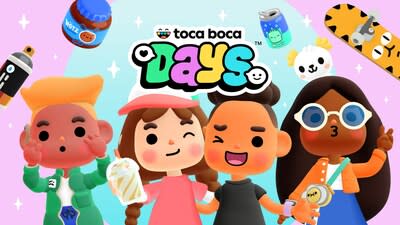 Spin Master’s Toca Boca studio, with its commitment to self-expression and inclusivity in gaming, is entering the multiplayer domain with Toca Boca Days digital game, being released this year beginning this summer. (CNW Group/Spin Master Corp.)