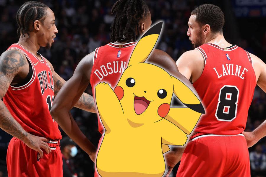Los Chicago Bulls de la NBA presentan su temporada al estilo Pokémon