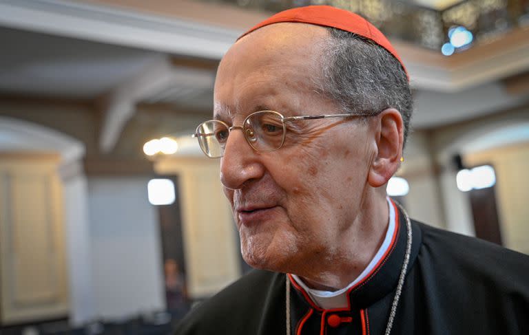 El cardenal Beniamino Stella, en La Habana. (ADALBERTO ROQUE / AFP)