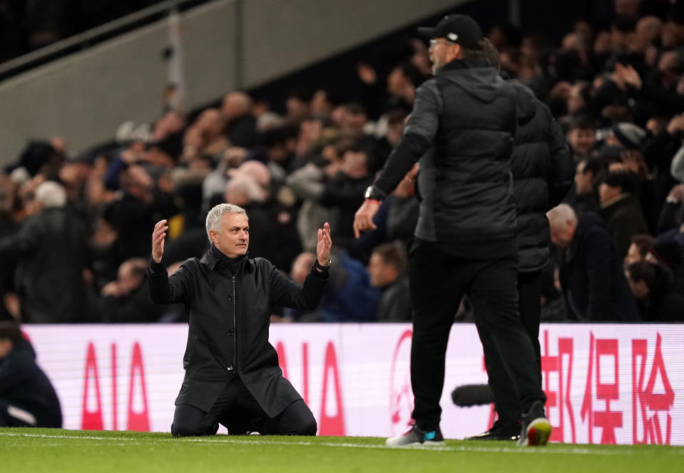 Jose Mourinho is doing more with less than he ever has this season at Tottenham. (Photo by John Walton/PA Images via Getty Images)