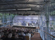 Garsington New Opera Pavilion. Image- Dennis Gilbert.