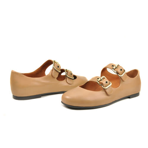 <div class="caption-credit"> Photo by: Gentle Souls</div><div class="caption-title">Gentle Souls Double Bet</div>Flats get a boho-chic look with this super-cute (and comfy!) style. I just love the buckles on top. They're so easy to put on and take off! <br> <i><a href="http://www.babble.com/home/11-good-looking-good-for-you-shoes/?cmp=ELP|bbl|lp|YahooShine|Main||012313||11GoodLookingGoodForYouShoes|famE|||" rel="nofollow noopener" target="_blank" data-ylk="slk:Get them here, $185;elm:context_link;itc:0;sec:content-canvas" class="link ">Get them here, $185</a> <br> <a href="http://www.babble.com/kid/before-spanx-and-push-up-bras-13-photos-of-1940s-era-corsets-will-take-your-breath-away-literally/?cmp=ELP|bbl|lp|YahooShine|Main||012313||11GoodLookingGoodForYouShoes|famE|||" rel="nofollow noopener" target="_blank" data-ylk="slk:Related: 13 vintage "push-up" bras we'll never wear again;elm:context_link;itc:0;sec:content-canvas" class="link "><b>Related: 13 vintage "push-up" bras we'll never wear again</b></a></i>