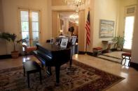 A piano is seen at the U.S. ambassadorial residence, where U.S. President Barack Obama, first lady Michelle Obama, their daughters Malia and Sasha and the first lady's mother Marian Robinson are scheduled to stay during the first visit by a U.S. president to Cuba in 88 years, in Havana, March 14, 2016. REUTERS/Alexandre Meneghini