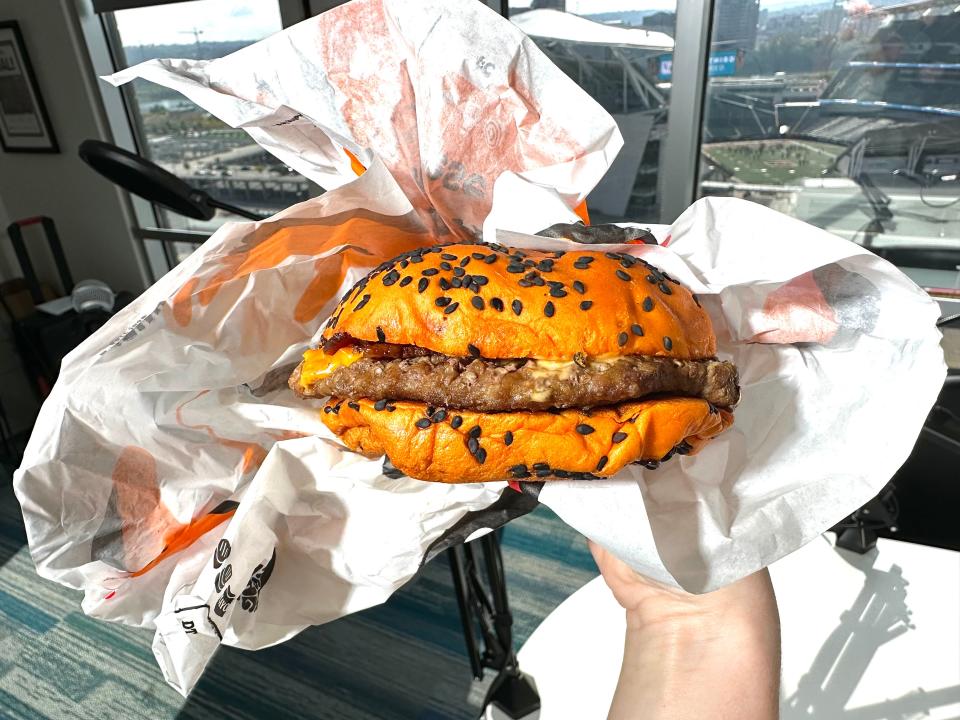 Burger King’s Ghost Pepper Whopper was available during the Halloween season.