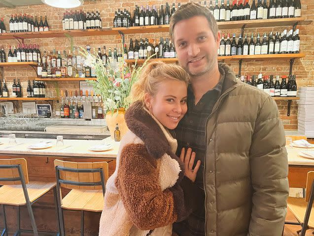 <p>Tara Lipinski instagram</p> Tara Lipinski and Todd Kapostasy.