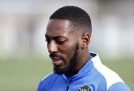 Britain Football Soccer - Sutton United Media Day - FA Cup Fifth Round Preview - The Borough Sports Ground - 16/2/17 Sutton United's Roarie Deacon during training Action Images via Reuters / Matthew Childs Livepic