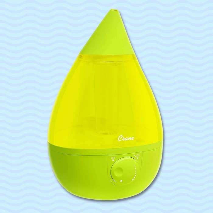 Amazon rating: 4.4 out of 5 starsLiven up your living space with this vibrant, color-changing humidifier, which has a one-gallon capacity ideal for rooms up to 500 square feet. It has multiple adjustable settings, including one that allows you to choose the humidity level that's right for your needs. It comes in several colors, including green, white, pink, orange, blue and gray, and is just over 13 inches tall. Promising review: 