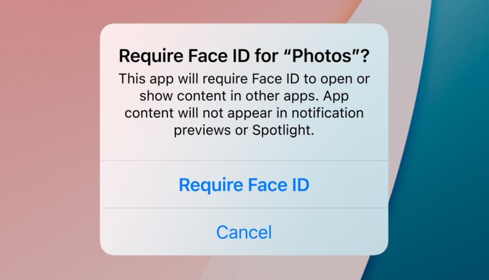 apple ios 18 face id app unlock