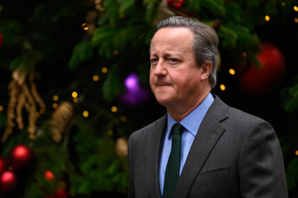 David Cameron said he had spoken to his Chinese counterpart Wang Yi on Tuesday (Getty Images)